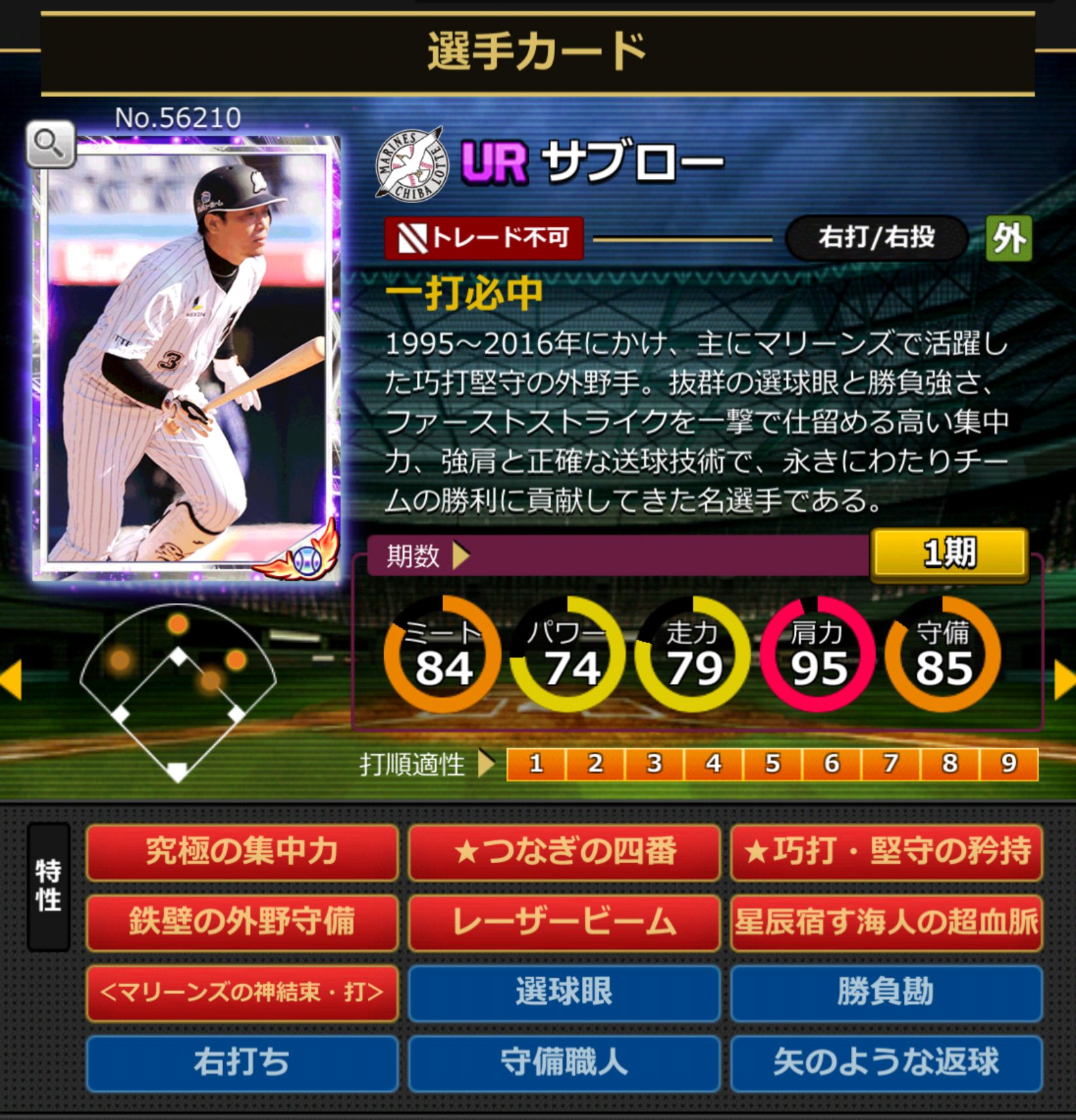56210,サブロー(NPB)(千葉ロッテマリーンズ)