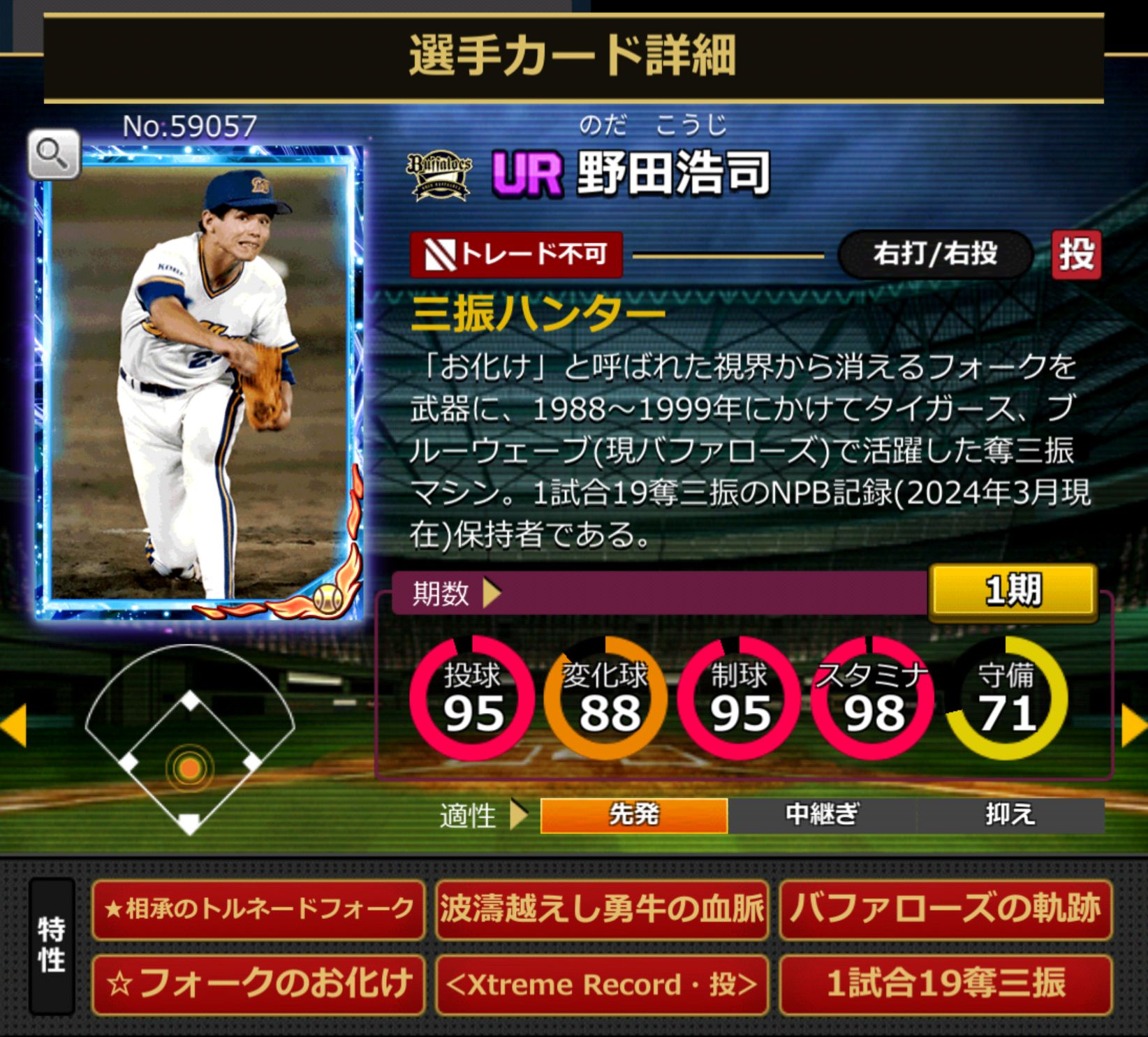 59057,野田浩司(オリックスバファローズ)