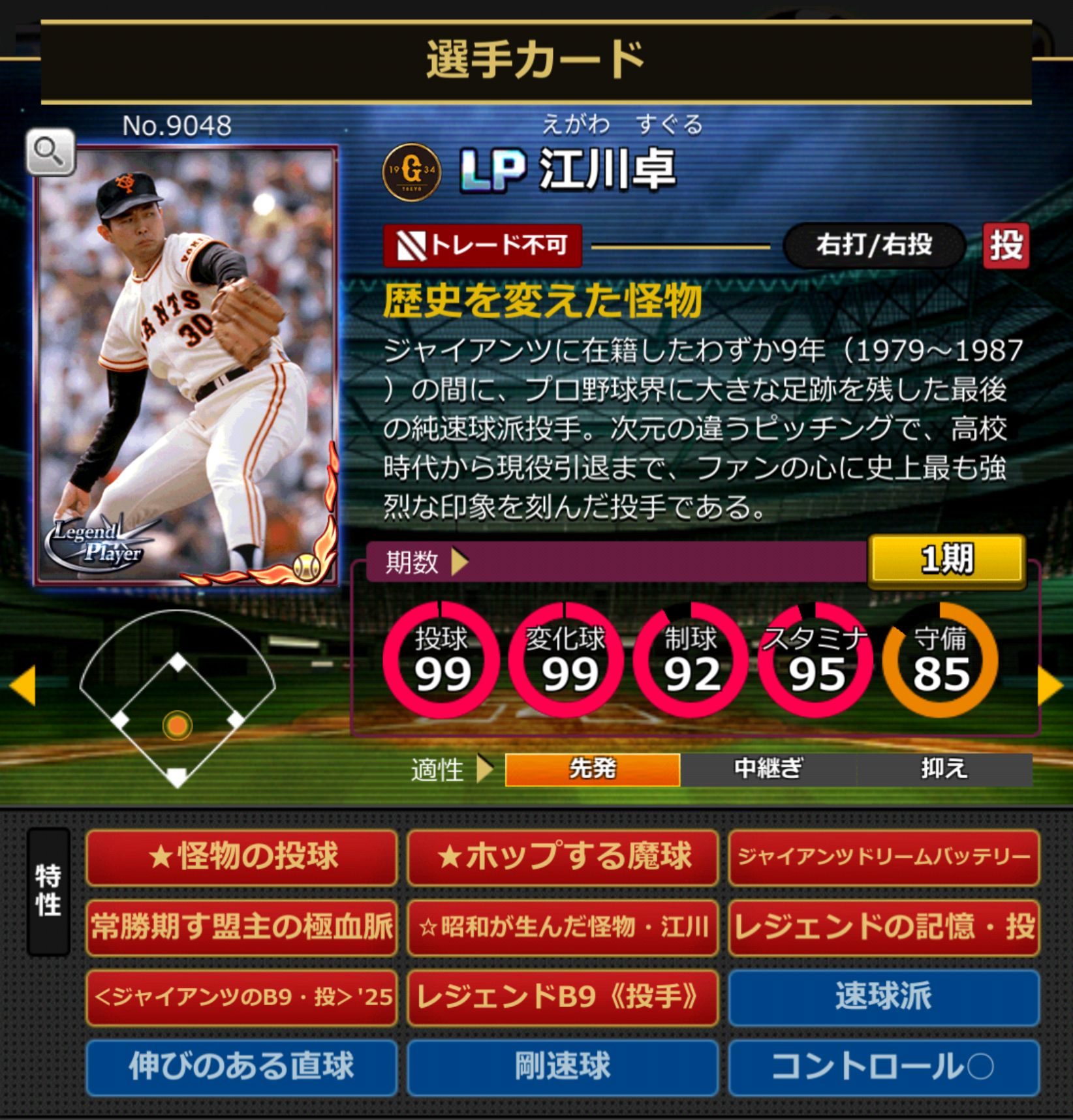 9048,江川卓(読売ジャイアンツ)