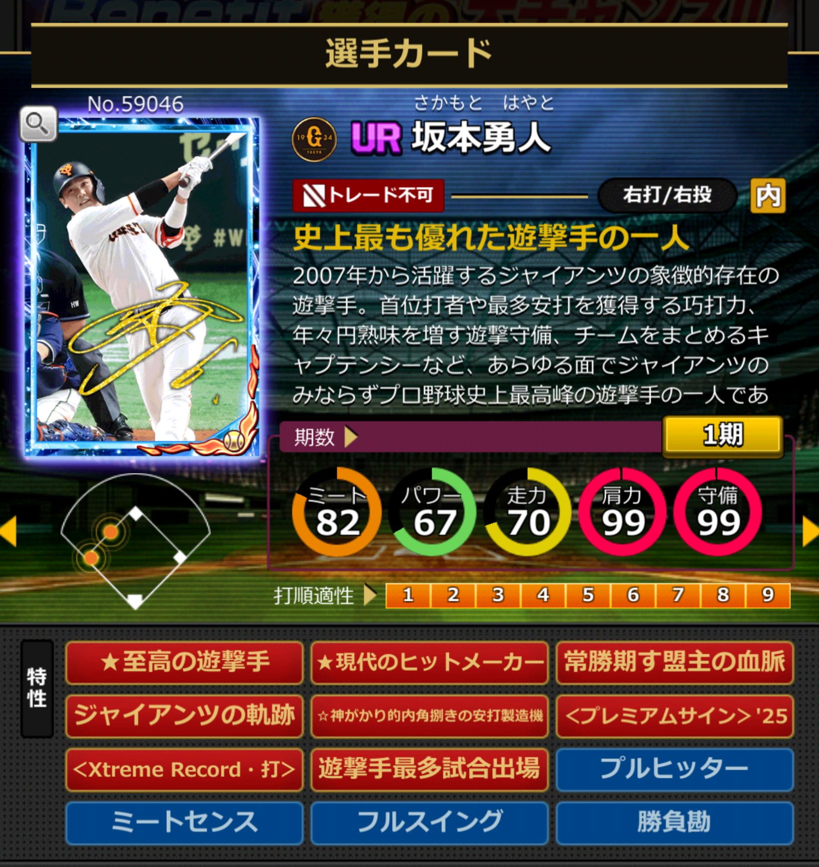 59046,坂本勇人(NPB)(読売ジャイアンツ)