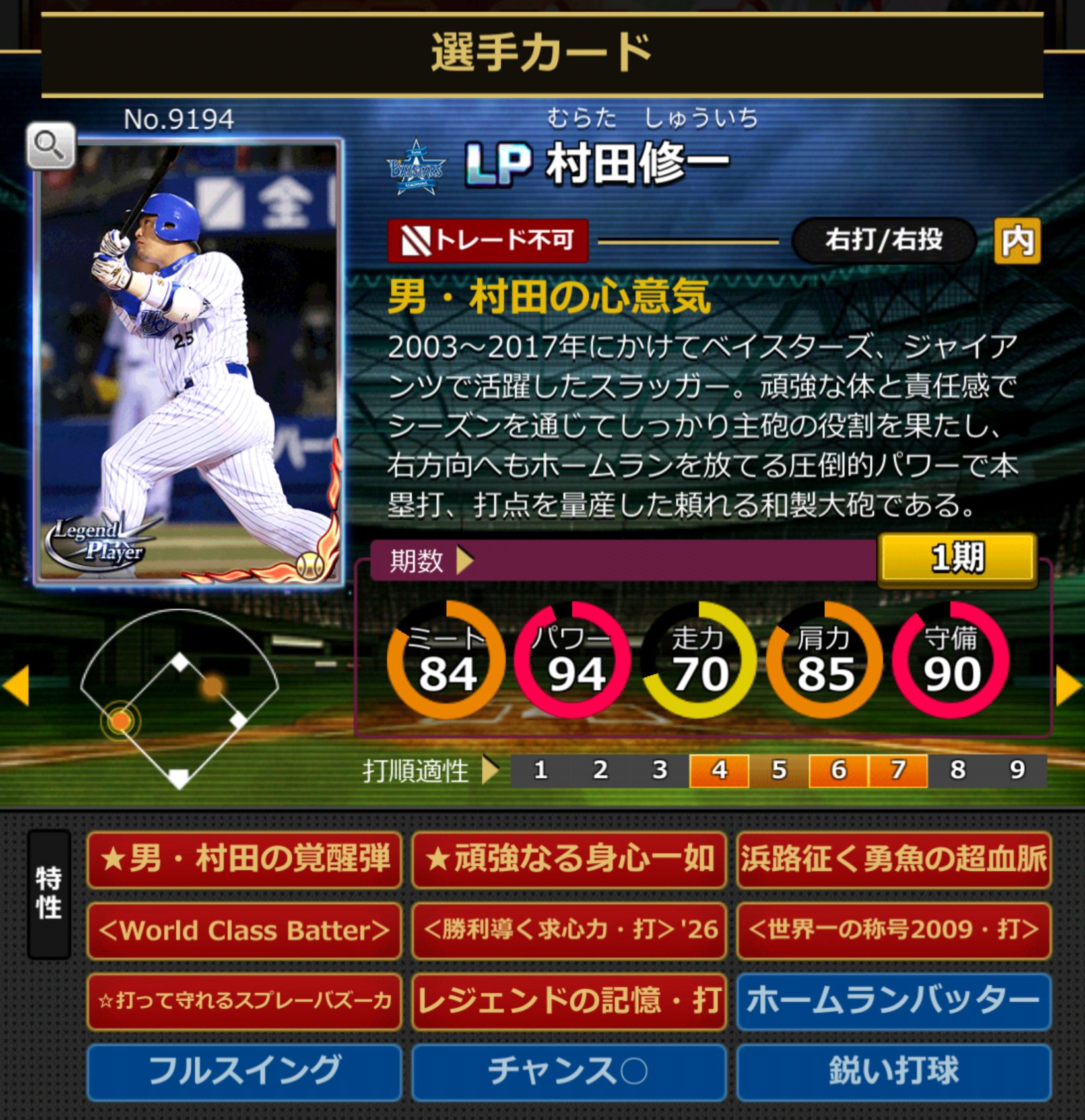 9194,村田修一(NPB)(DeNAベイスターズ)
