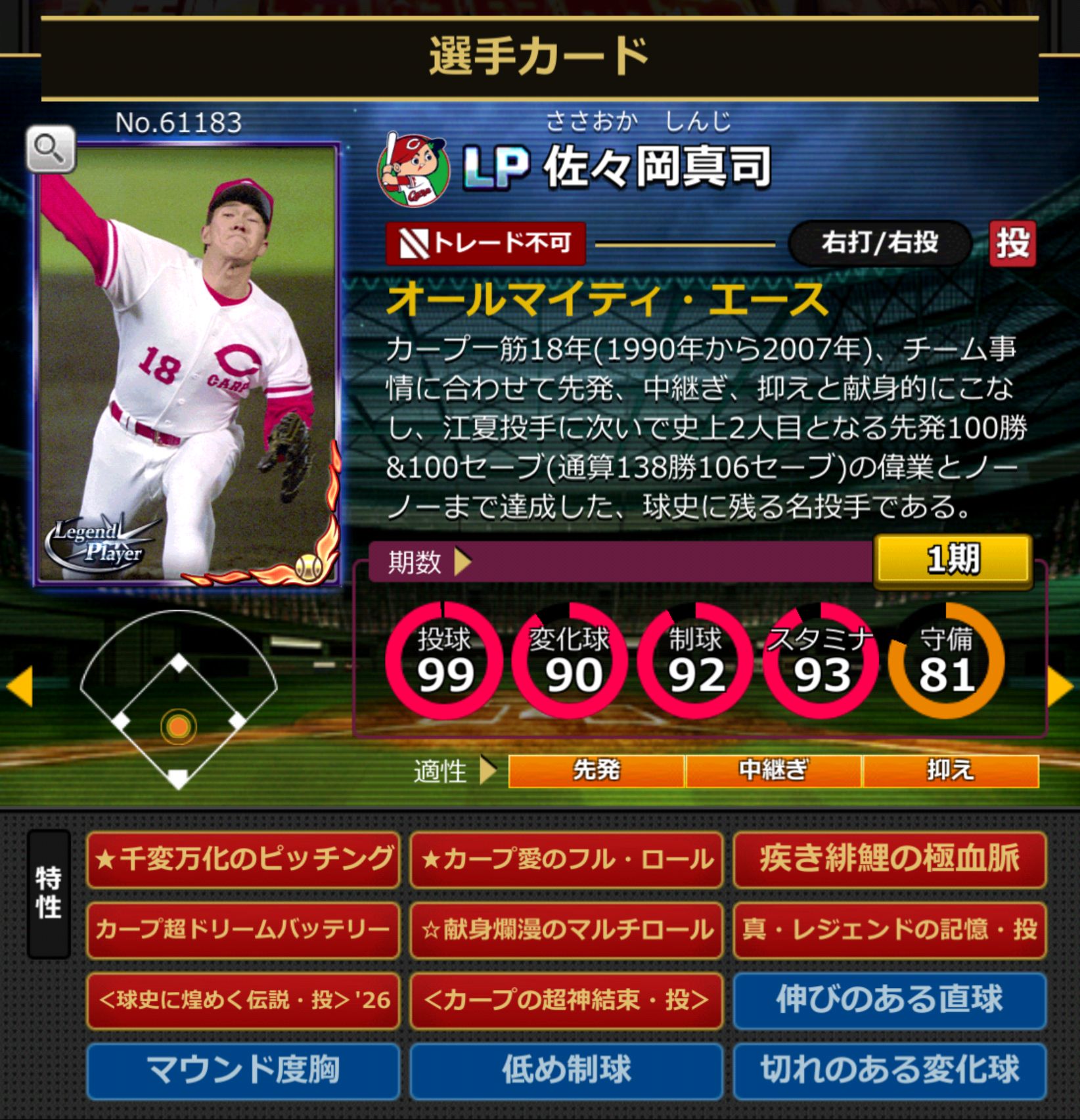 61183,佐々岡真司(広島カープ)